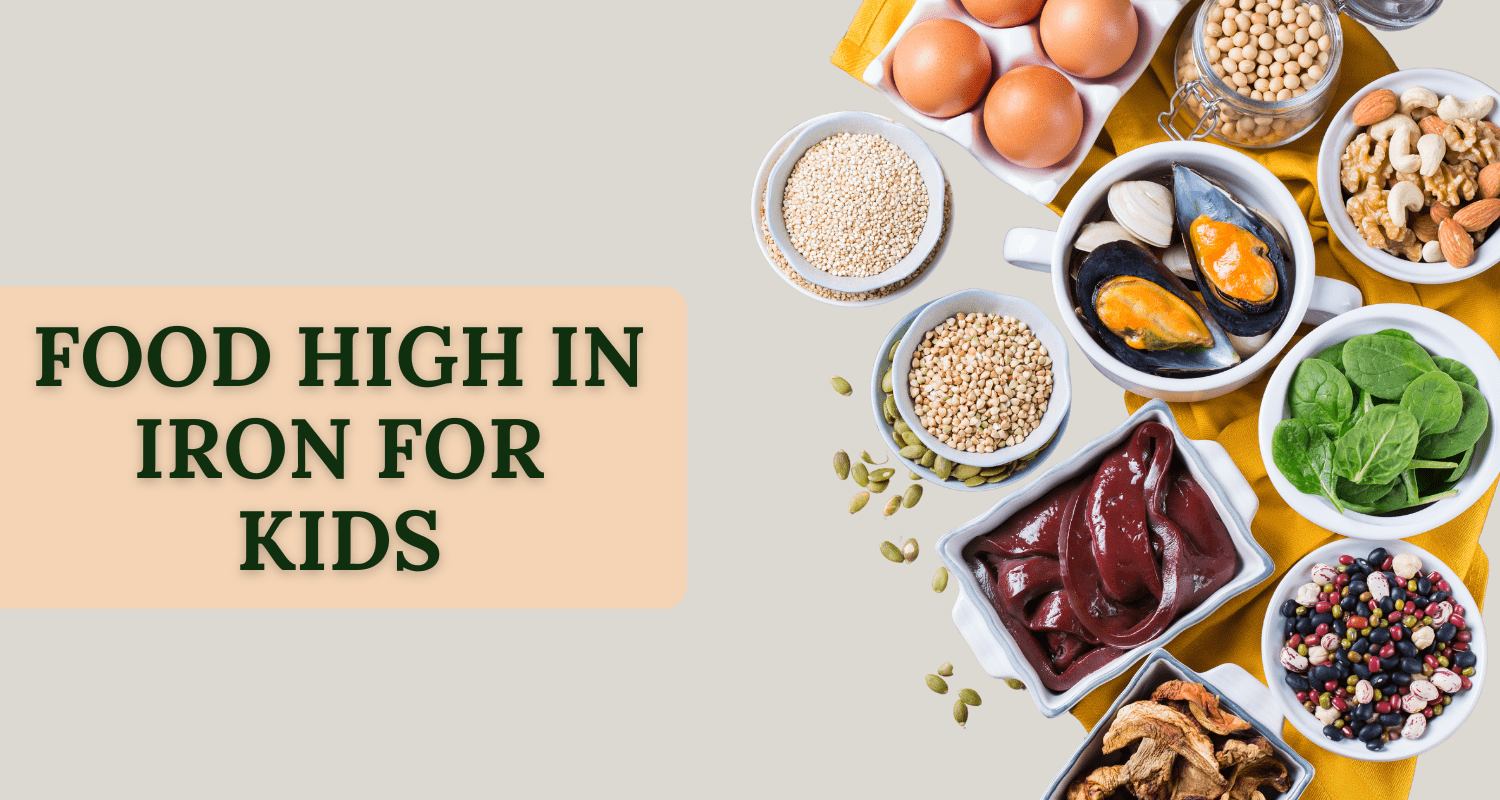 foods high in iron for kids