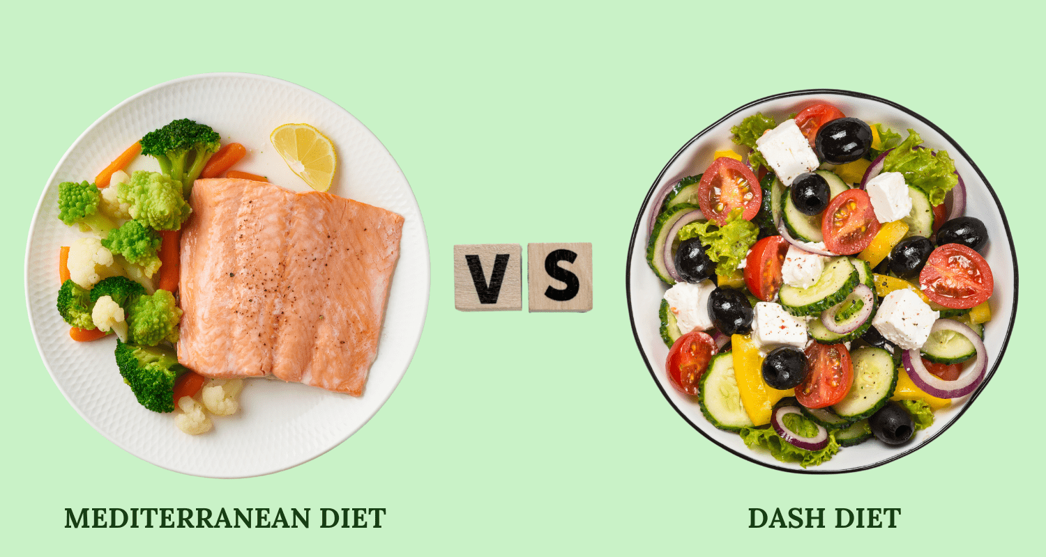 mediterranean diet vs dash diet