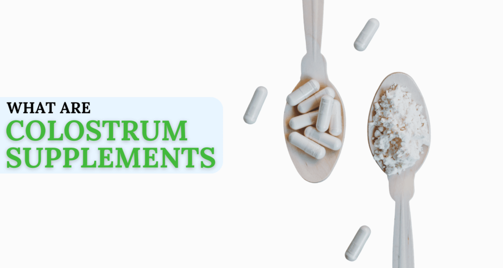 what are colostrum supplements