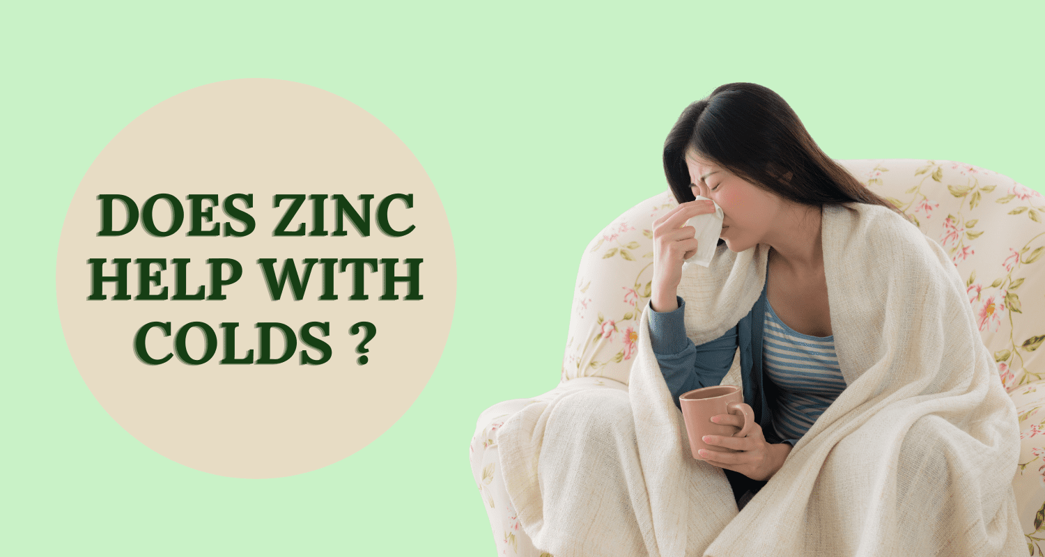 does zinc help with colds