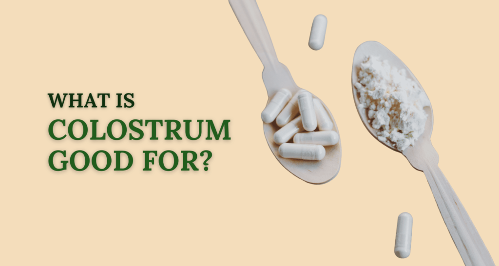 what is colostrum good for
