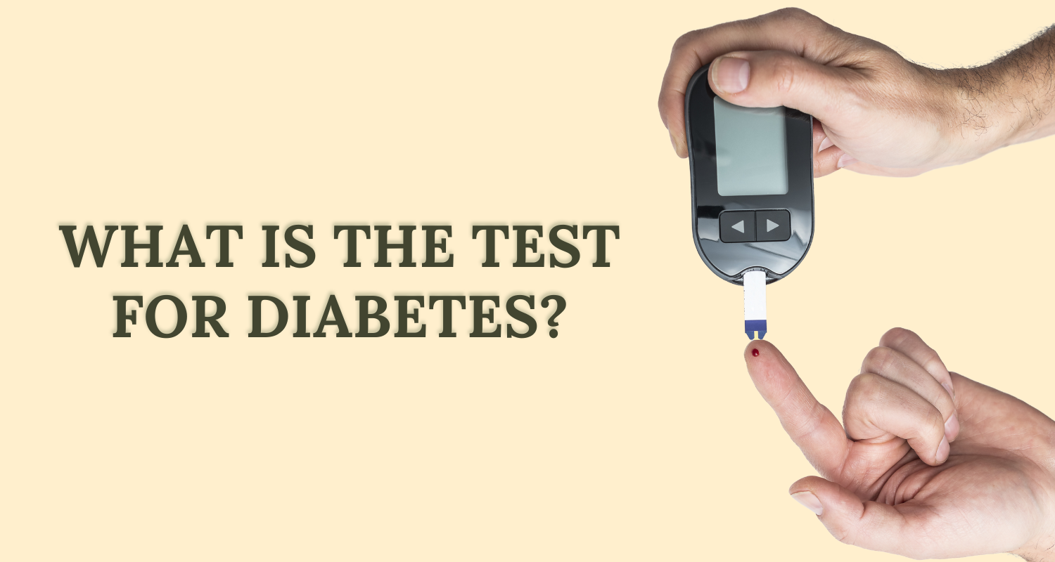 what is the test for diabetes